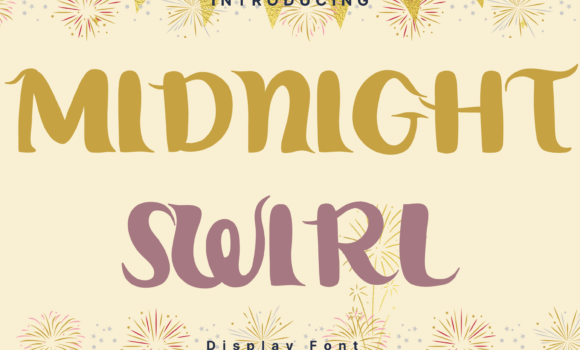 Midnight Swirl Font: Fonts Free Download Midnight Swirl Font - Featured Image