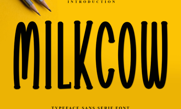Milkcow Font: Fonts Free Download Milkcow Font - Featured Image