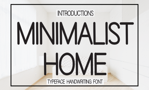Minimalist Home Font: Fonts Free Download Minimalist Home Font - Featured Image