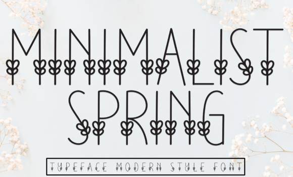 Minimalist Spring Font: Fonts Free Download Minimalist Spring Font - Featured Image
