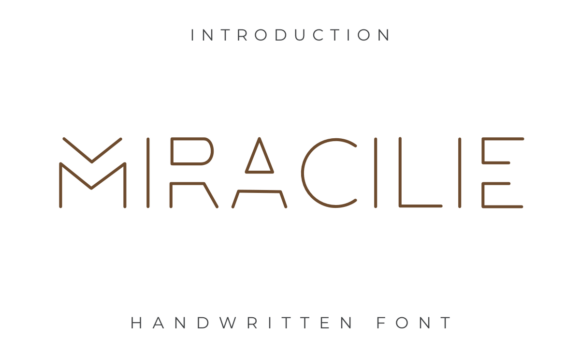 Miracilie Font: Fonts Free Download Miracilie Font - Featured Image