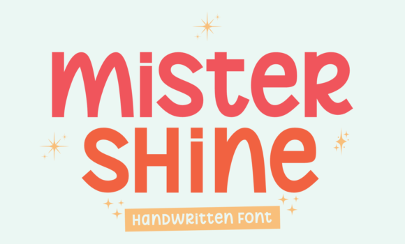 Mister Shine Font - Featured Image