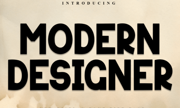Modern Designer Font: Fonts Free Download Modern Designer Font - Featured Image
