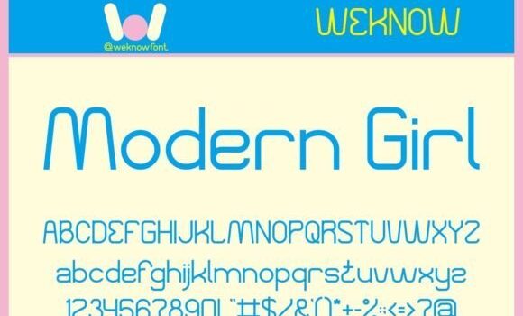 Modern Girl Font: Fonts Free Download Modern Girl Font - Featured Image