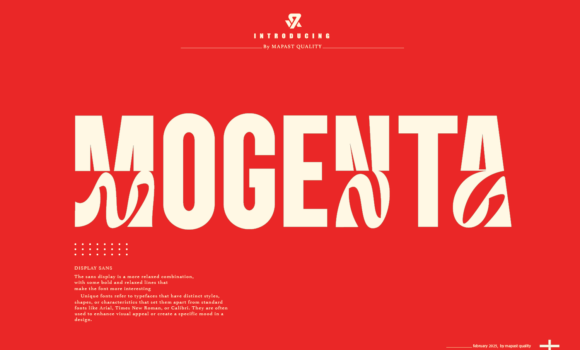 Mogenta Font: Fonts Free Download Mogenta Font - Featured Image