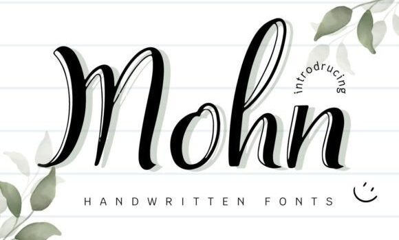 Mohn Font: Fonts Free Download Mohn Font - Featured Image