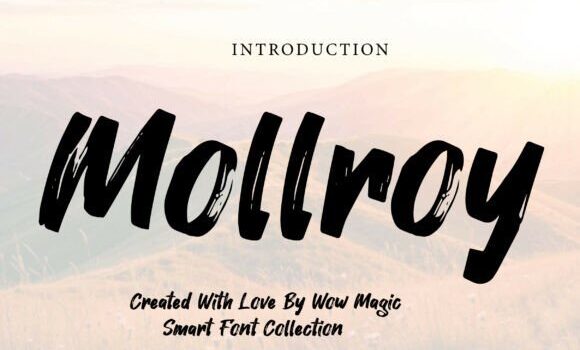 Mollroy Font: Fonts Free Download Mollroy Font - Featured Image