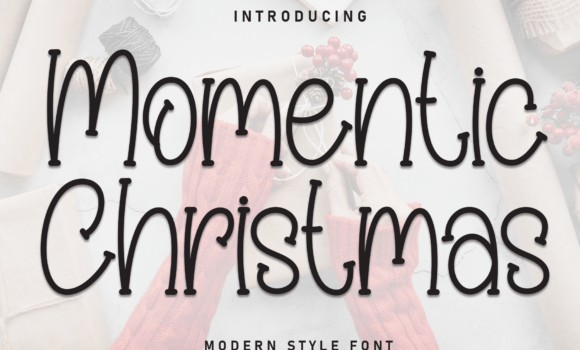 Momentic Christmas Font: Fonts Free Download Momentic Christmas Font - Featured Image