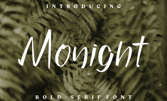 Monight Font - Featured Image