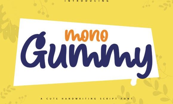 Mono Gummy Font: Fonts Free Download Mono Gummy Font - Featured Image