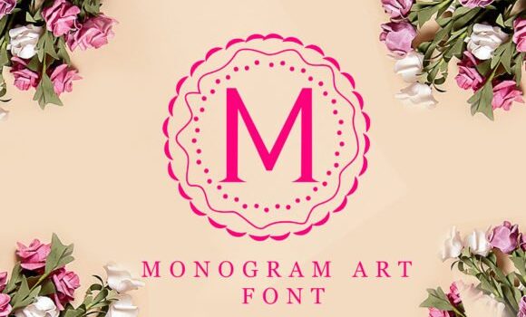 Monogram Art Font: Fonts Free Download Monogram Art Font - Featured Image