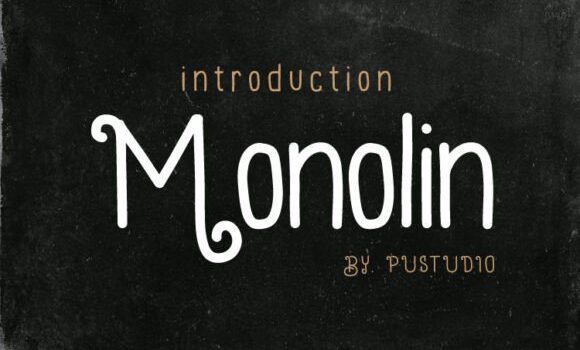 Monolin Font: Fonts Free Download Monolin Font - Featured Image