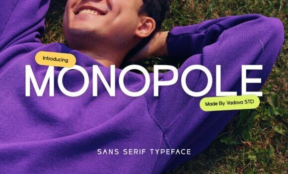 Monopole Font - Featured Image
