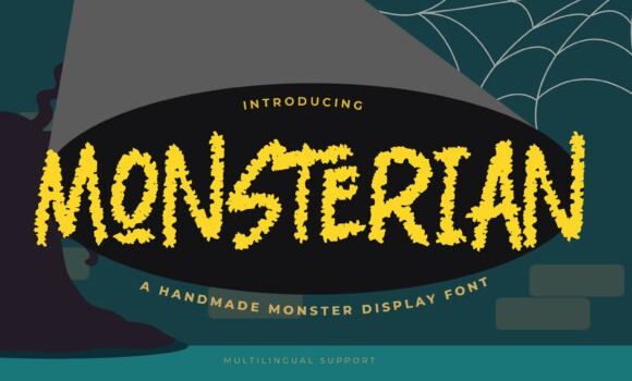 Monsterian Font: Fonts Free Download Monsterian Font - Featured Image