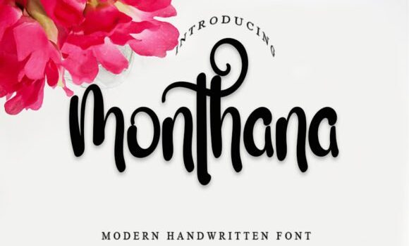 Monthana Font: Fonts Free Download Monthana Font - Featured Image