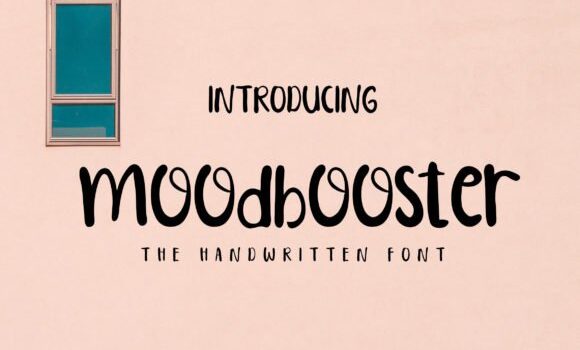 Moodbooster Font: Fonts Free Download Moodbooster Font - Featured Image