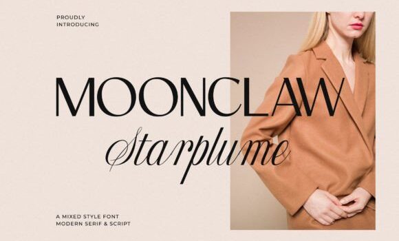 Moonclaw Starplume Font: Fonts Free Download Moonclaw Starplume Font - Featured Image