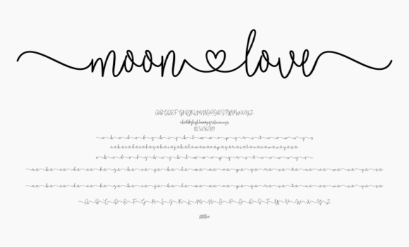 Moonlove Font: Fonts Free Download Moonlove Font - Featured Image