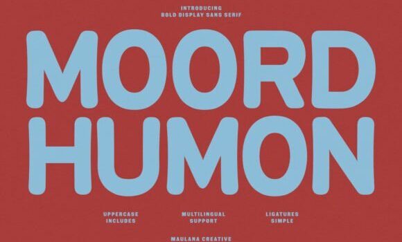 Moord Humon Font - Featured Image