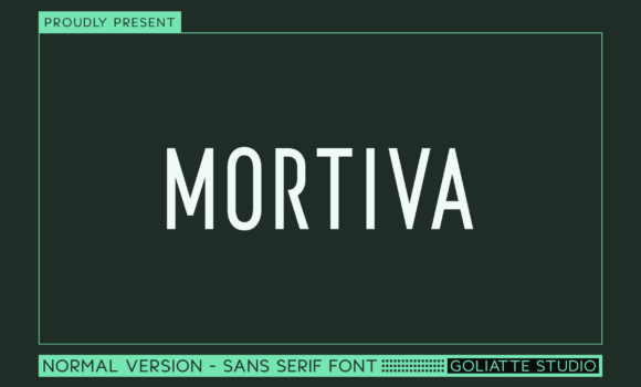 Mortiva Font: Fonts Free Download Mortiva Font - Featured Image