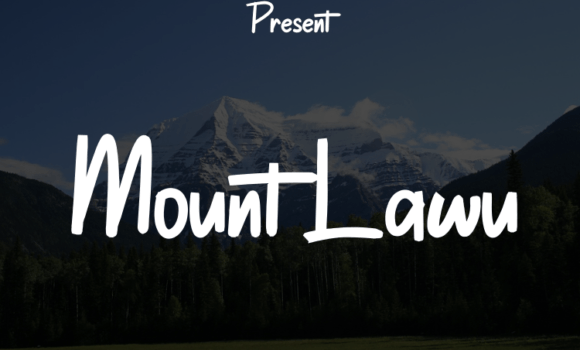 Mount Lawu Font: Fonts Free Download Mount Lawu Font - Featured Image
