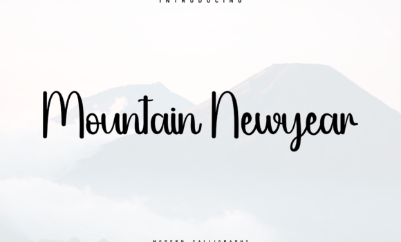 Mountain Newyear Font: Fonts Free Download Mountain Newyear Font - Featured Image