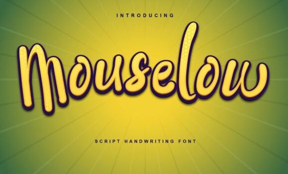 Mouselow Font - Featured Image