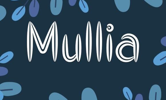 Mullia Font: Fonts Free Download Mullia Font - Featured Image
