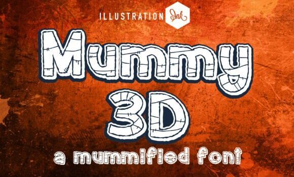 Mummy 3d Font: Fonts Free Download Mummy 3d Font - Featured Image