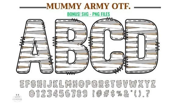Mummy Army Font: Fonts Free Download Mummy Army Font - Featured Image