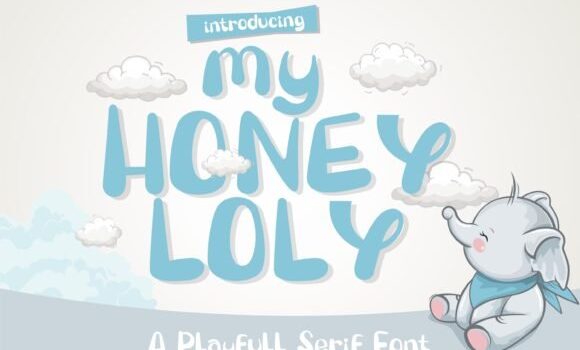 My Honey Loly Font - Featured Image