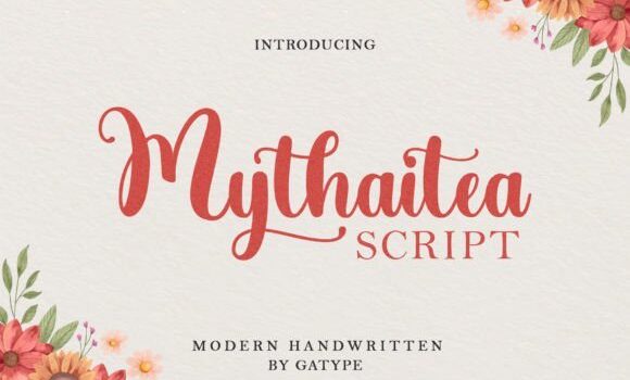 Mythaitea Font - Featured Image