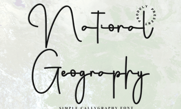 National Geography Font: Fonts Free Download National Geography Font - Featured Image