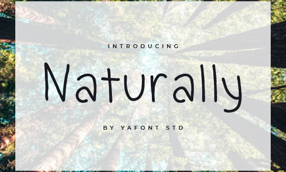 Naturally Font - Featured Image