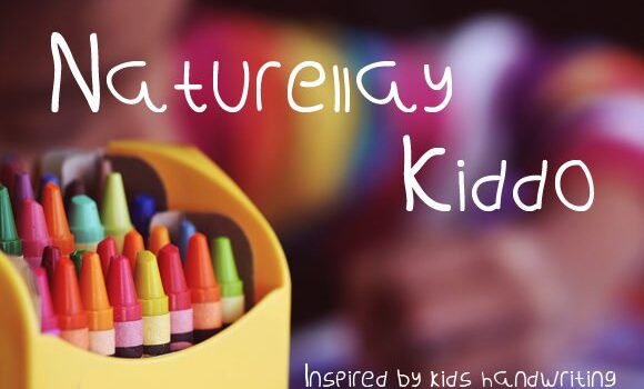 Naturellay Kiddo Font - Featured Image