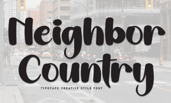 Neighbor Country Font: Fonts Free Download Neighbor Country Font - Featured Image