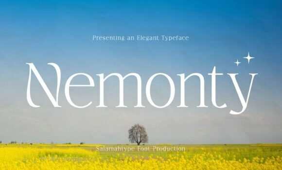 Nemonty Font - Featured Image
