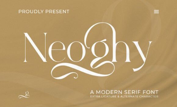 Neoghy Font: Fonts Free Download Neoghy Font - Featured Image