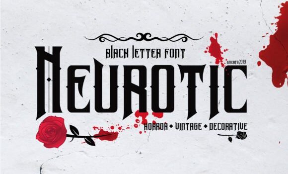 Neurotic Font: Fonts Free Download Neurotic Font - Featured Image