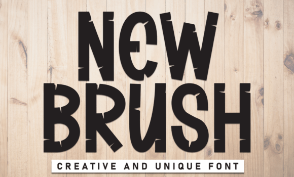 New Brush Font - Featured Image