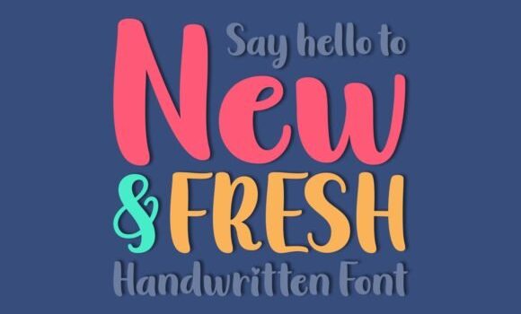 New & Fresh Font: Fonts Free Download New & Fresh Font - Featured Image
