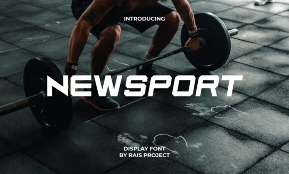 Newsport Font: Fonts Free Download Newsport Font - Featured Image