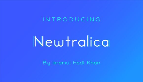 Newtralica Font: Fonts Free Download Newtralica Font - Featured Image
