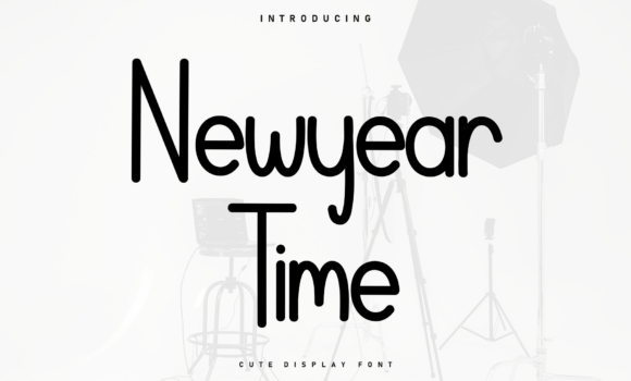 Newyear Time Font - Featured Image