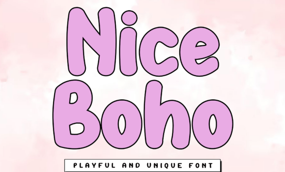 Nice Boho Font - Featured Image