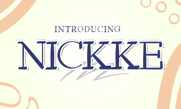 Nickke Font: Fonts Free Download Nickke Font - Featured Image