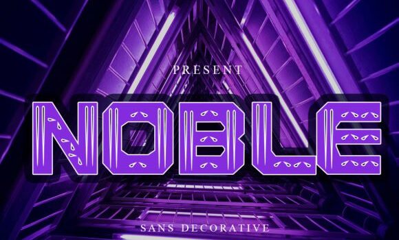 Noble Font: Fonts Free Download Noble Font - Featured Image