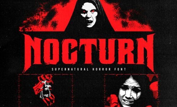 Nocturn Font: Fonts Free Download Nocturn Font - Featured Image