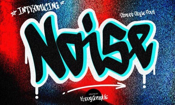 Noise Font: Fonts Free Download Noise Font - Featured Image