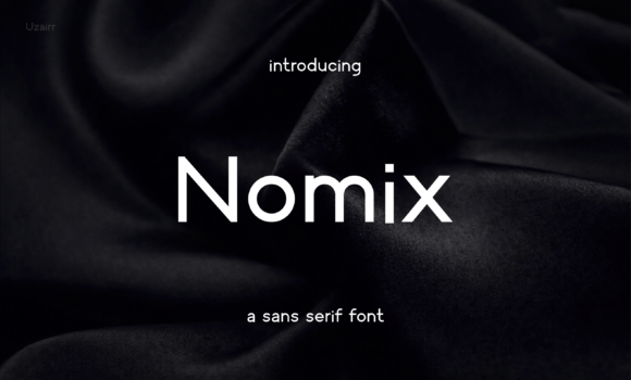 Nomix Font - Featured Image